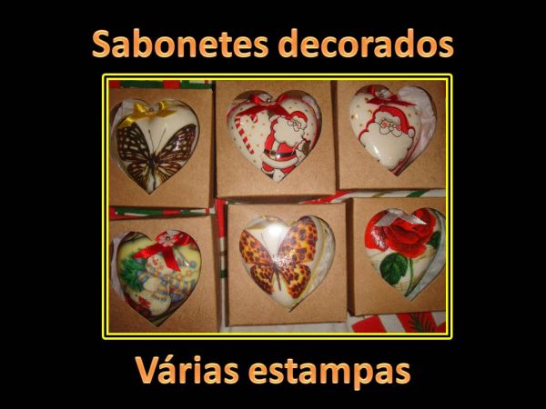 Sabonetes decorados